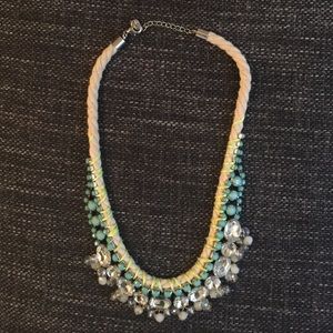 Turquoise and gemstone necklace