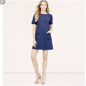 Cobalt Shift Dress