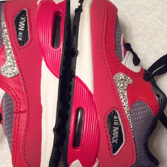 Custom Rhinestone Nike Air Max - Picture 3 of 4