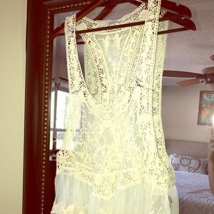 Boho lace top