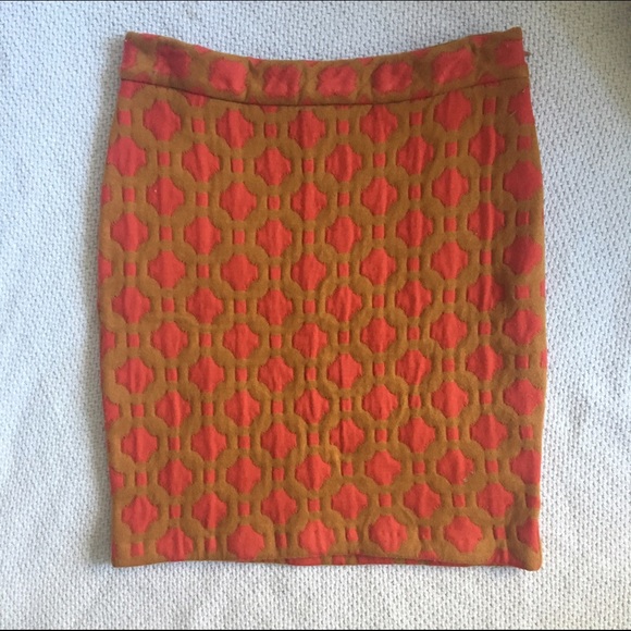Anthropologie Fitted Knit Pencil Skirt