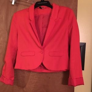 Red blazer