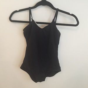 Capetians black leotard