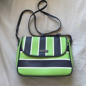 Flap Crossbody Bag in Lucky Stripe