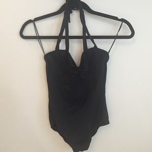 Capezio ABT black halter leotard