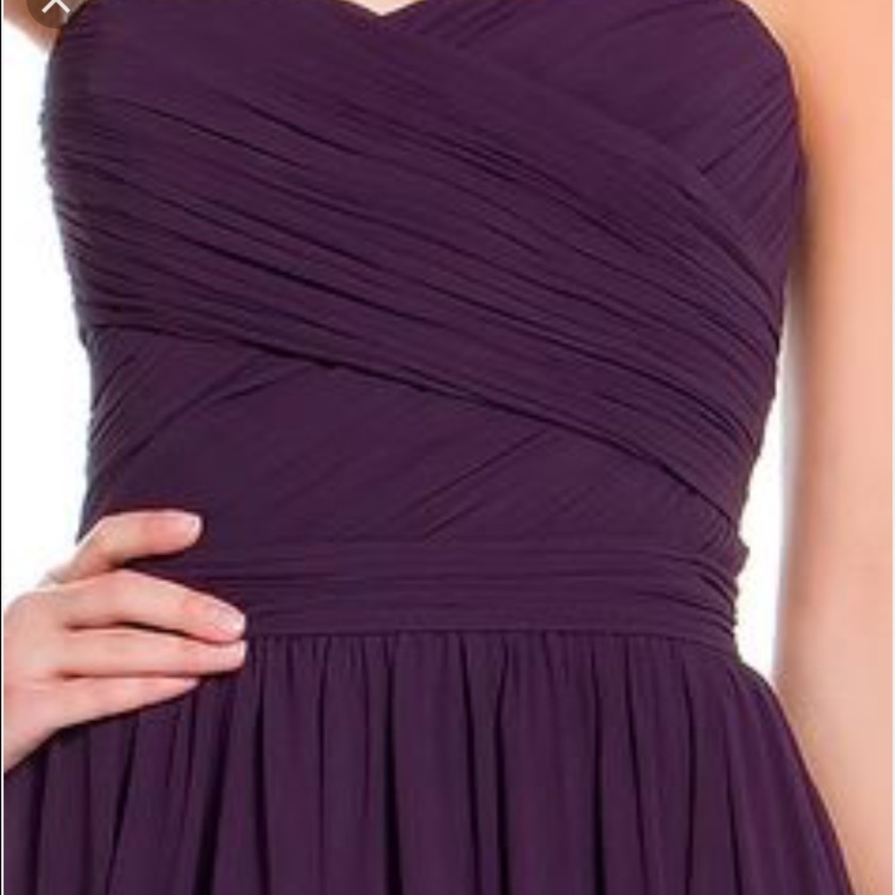 🌸🌺Bill Levkoff deep purple dress