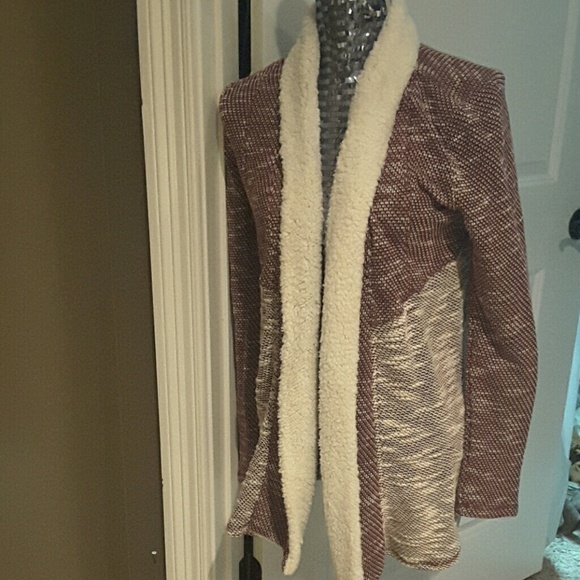 Textured cardigan