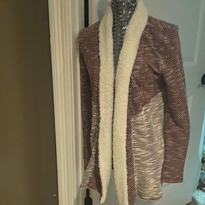Textured cardigan