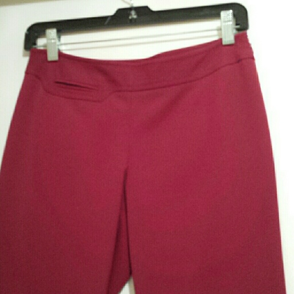 The Limited Pants - Red dress pants