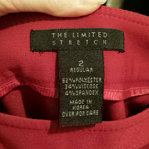 Red dress pants - Picture 2 of 7
