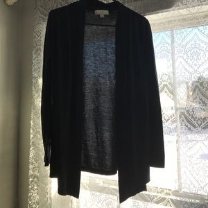 Black cardigan