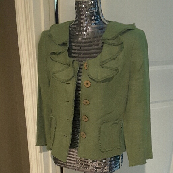 Green blazer