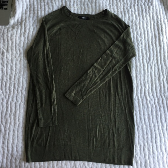 Olive Sweater Dress from Target (Mossimo)