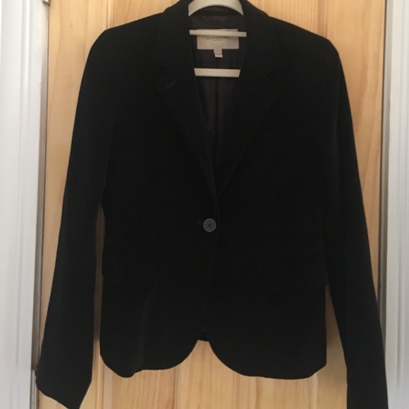 Velvet Burberry jacket