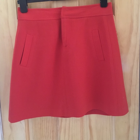 Pink tartan 100% wool skirt