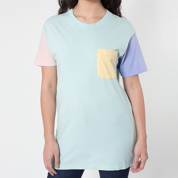 Pastel Colorblock Tee