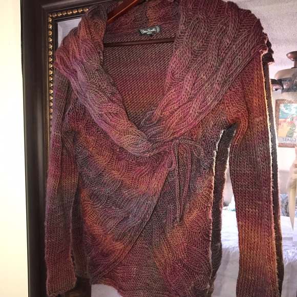 Snuggly wrap sweater