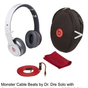 Beats by Dre solo HD headphones White