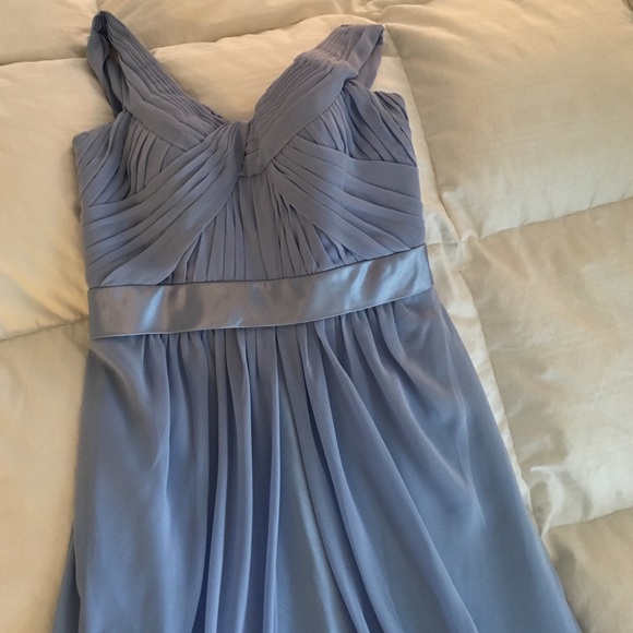 Bridesmaid dress in lavender