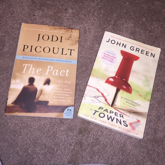jodi picoult the pact and john green paper towns