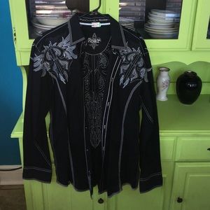 Roar Buckle Men's long sleeve size Large