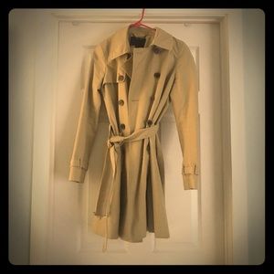 J crew trench coat size 4