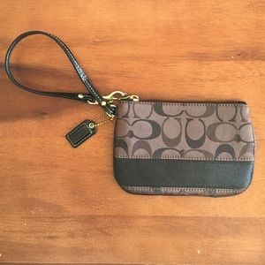 Coach wristlet
