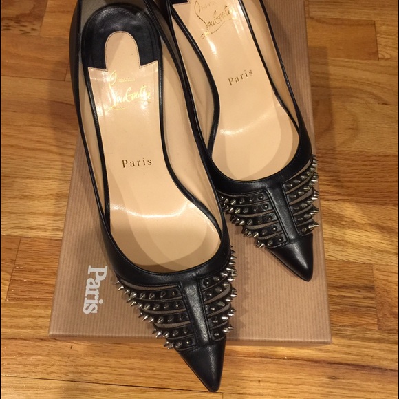 Authentic C.L Barretta Studded  pointy- toe 70mm - Picture 4 of 8