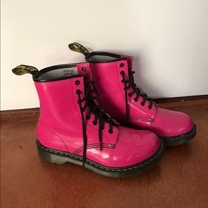 MUST GO!!Dr. Martens (hot pink no longer sold)