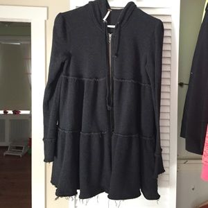 Free people sweatshirt / zip up