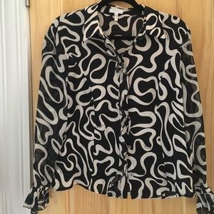 Silk Escada blouse