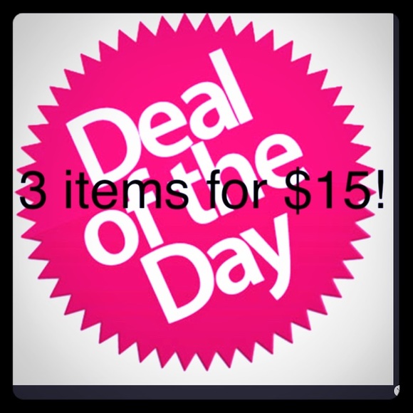 3 items for $15! NEW ITEMS posted today!