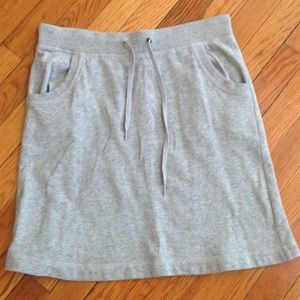 Grey athletic skirt