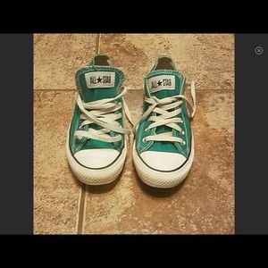 Reposh:  Size 9 Teal converse