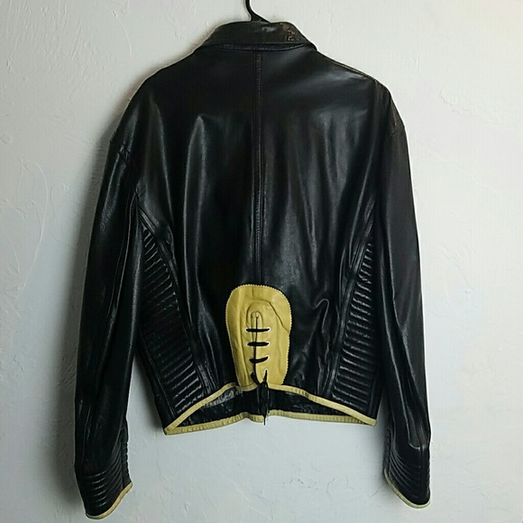 Men's medium Joslyn Clarke leather jacket - Picture 2 of 3