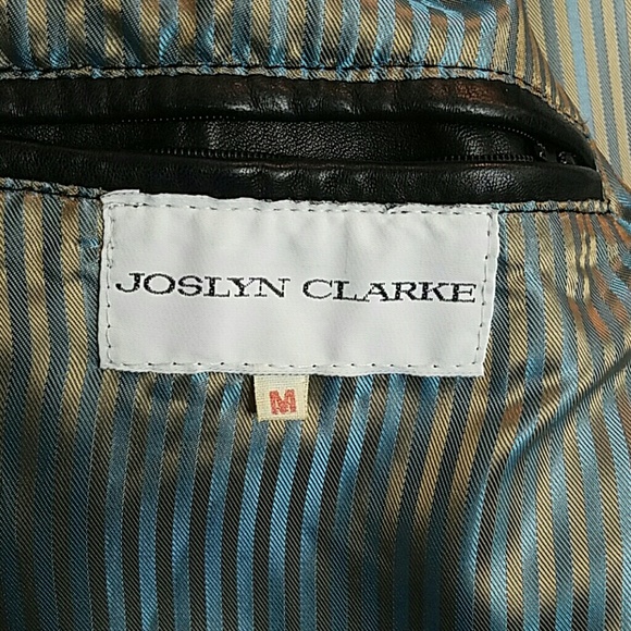 Men's medium Joslyn Clarke leather jacket - Picture 3 of 3