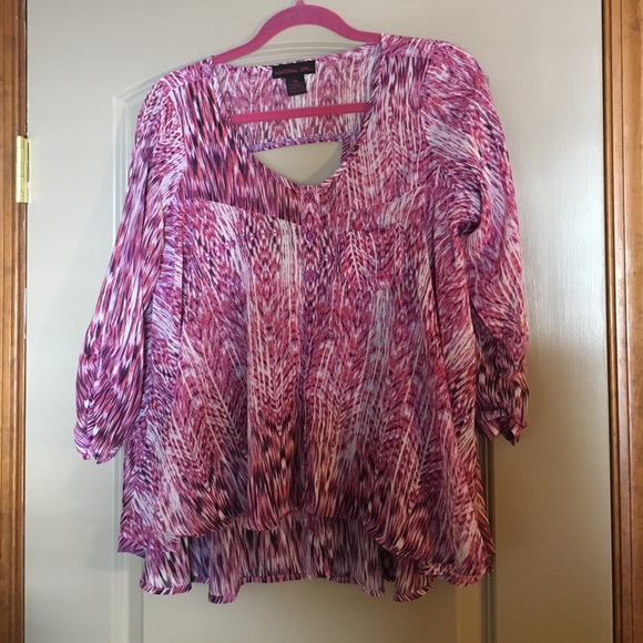 Material girls silk top