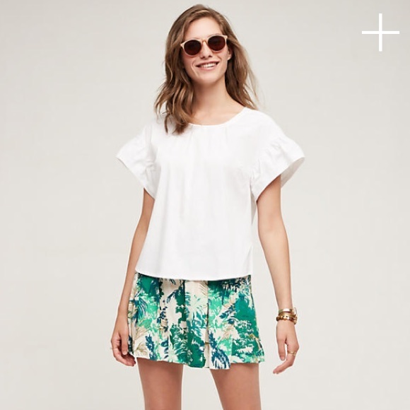 Anthropologie Pants - Anthropologie Kadu Pleated Skort by Elevenses