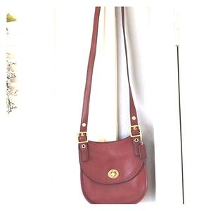 COACH Small Leather Crossbody Purse