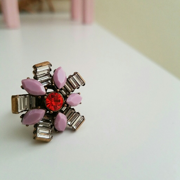 J. Crew Flower Ring