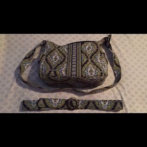 Vera Bradley Handbag and Belt