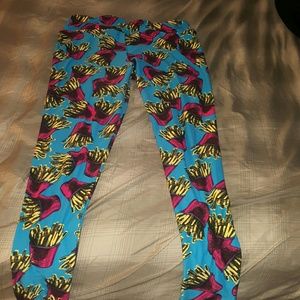 Lularoe French Fry Leggings