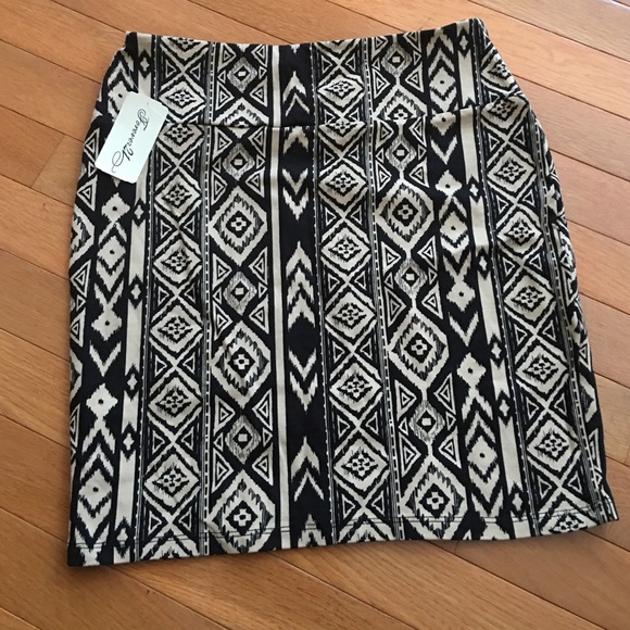 Mini Aztec skirt