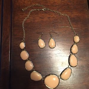 Necklace and earrings set