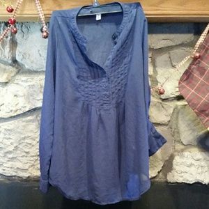 Old Navy Sheer Shirt