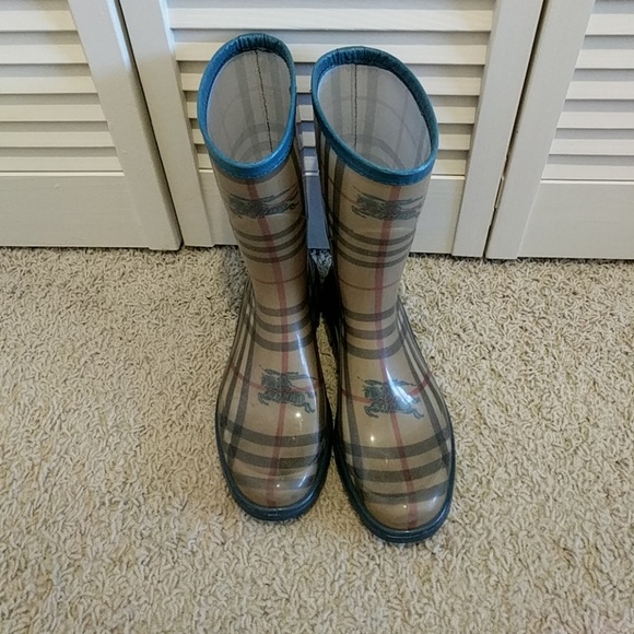 100% Authentic Burberry Rain Boots
