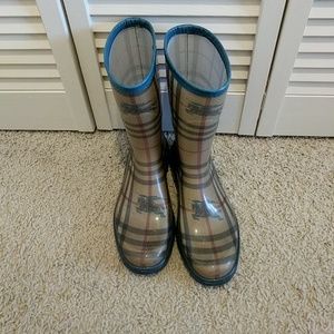 100% Authentic Burberry Rain Boots