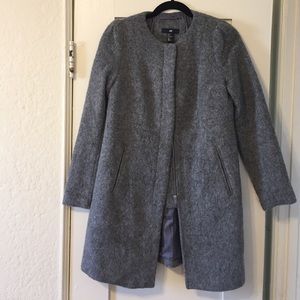 Heather Grey Wool jacket