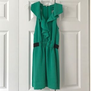 Green Rachel Roy dress worn to the Kentucky Derby