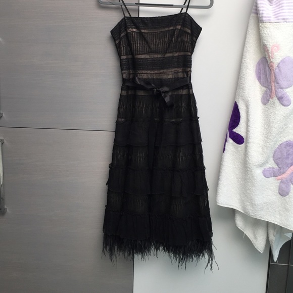 Bcbg strapless dress